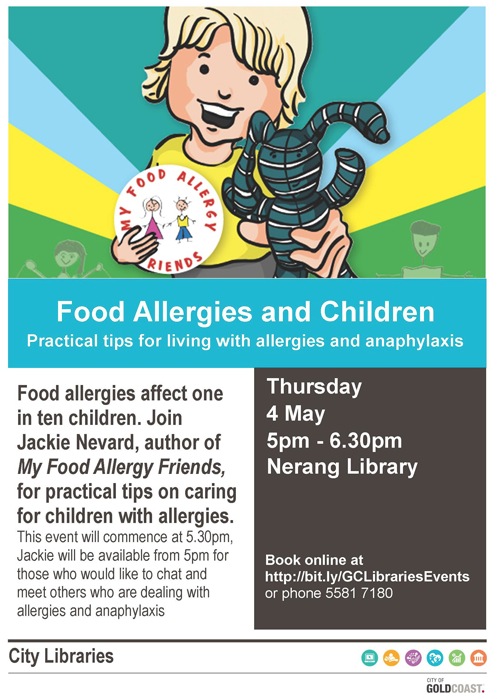 Caring for Children with Food allergies - gold coast