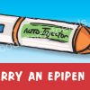 Epipen Alert Sticker x 12