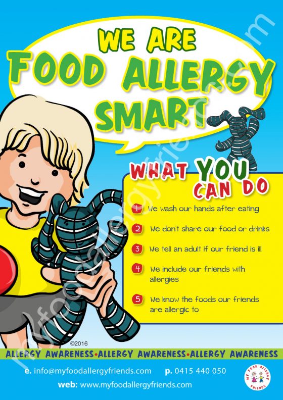 Food Allergy Smart Poster Pack - My Food Allergy Friends