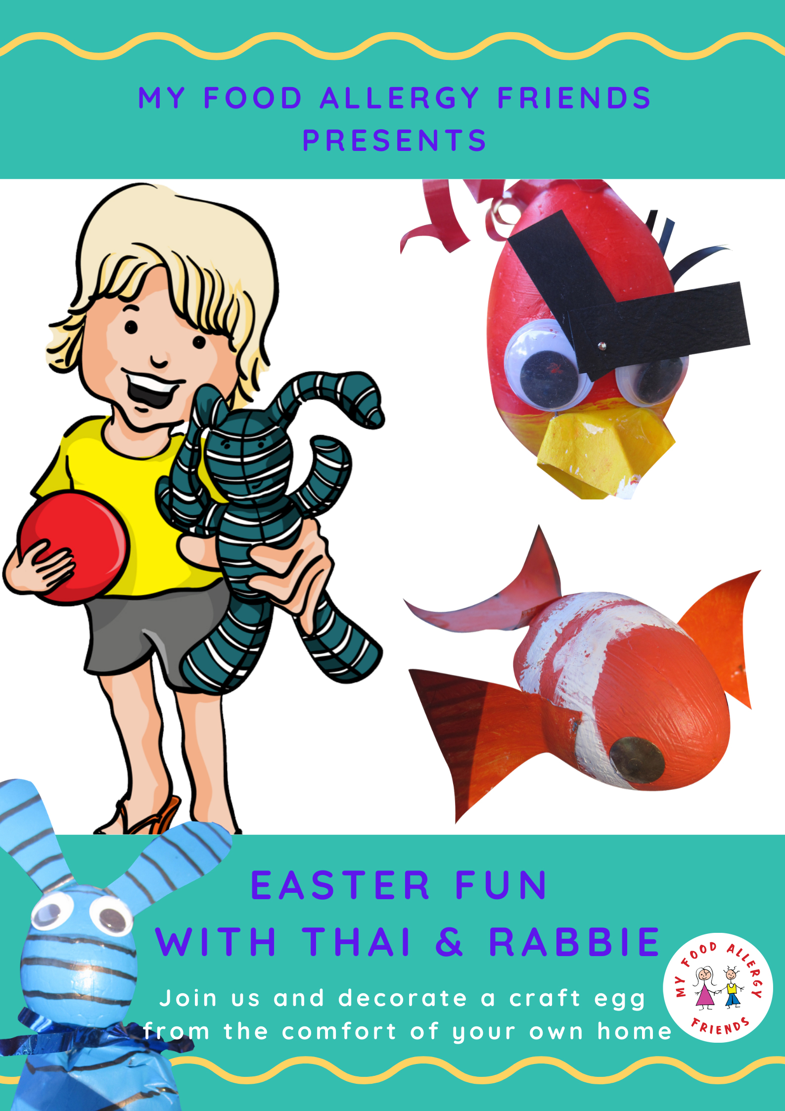 Easter fun with Thai & Rabbie