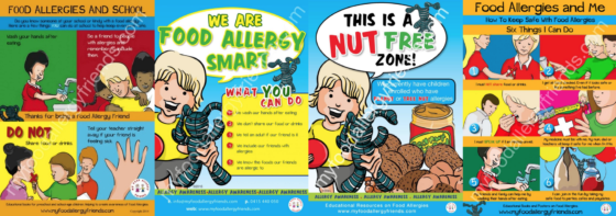 Visual allergy posters