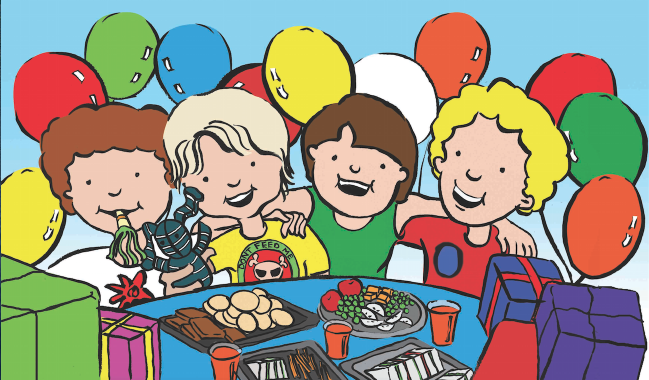Birthday parties with food allergies