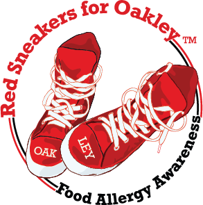 Red Sneakers for Oakley logo