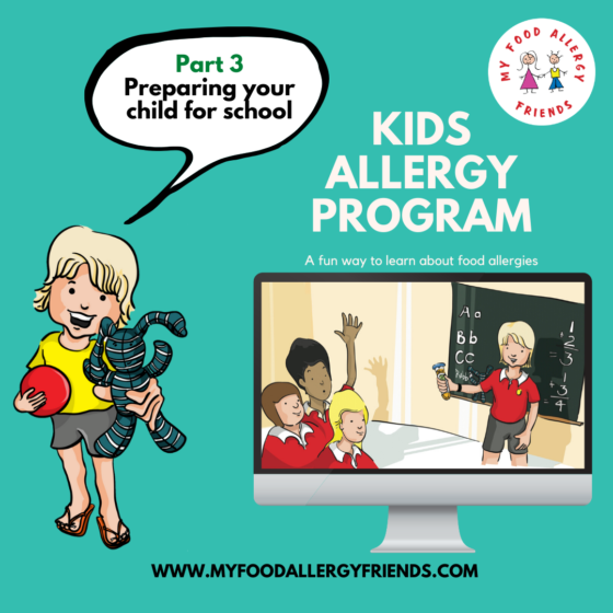 Allergy Program - Preparing your child for school 