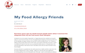 Guest Blog My Food Allergy Friends